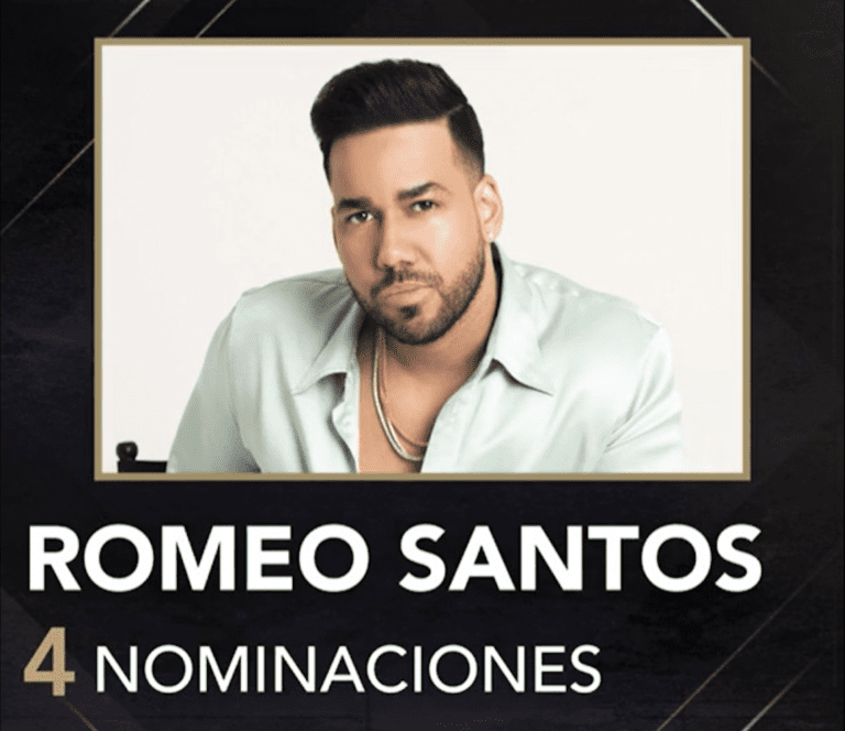 Romeo Santos Recibe 4 Nominaciones a Premio Lo Nuestro 2020