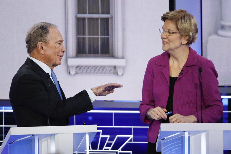 Bloomberg y Sanders, los más atacados en el debate demócrata 1 Bloomberg