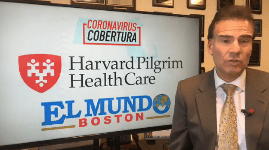 Mayo 14, 2020 – Coronavirus en MA: Gobernador Baker anuncia planes para expandir capacidad de conducir pruebas del Covid-19 en el estado.