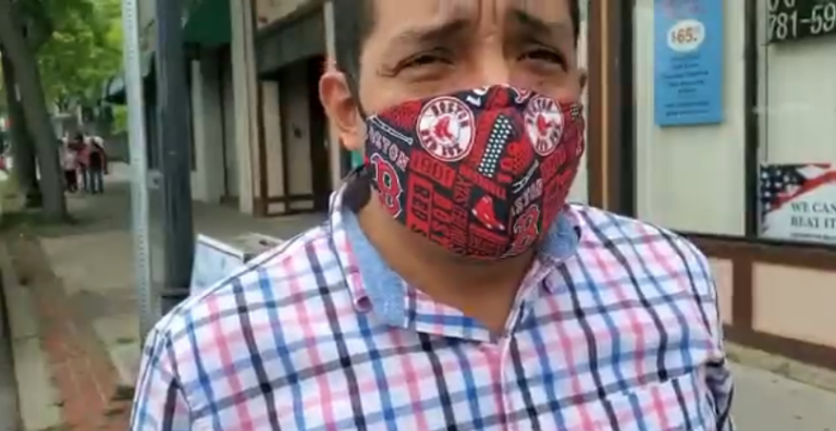 Junio 4, 2020 – Máximo Torres reportando desde Lynn, MA