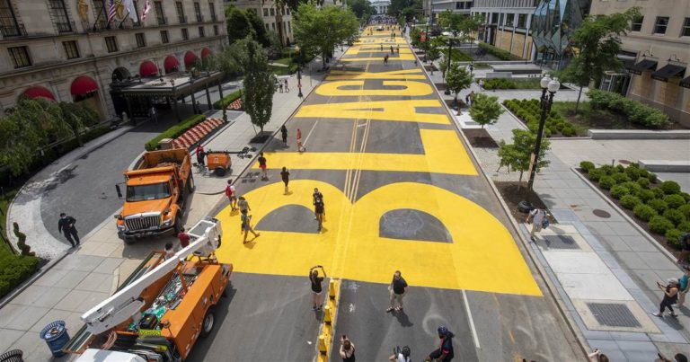 D.C. Mayor Bowser has ‘Black Lives Matter’ painted on street leading to White House