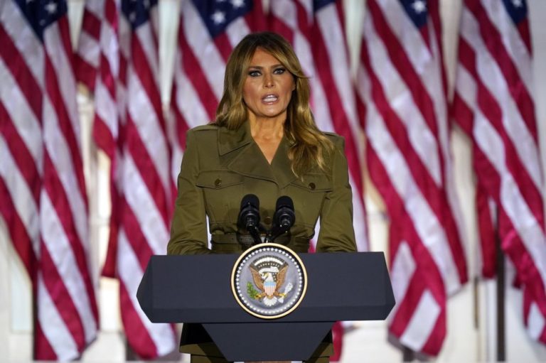 Melania pide el voto para Trump en la Convención Republicana