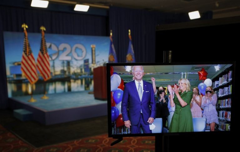 Demócratas oficializan candidatura presidencial de Joe Biden