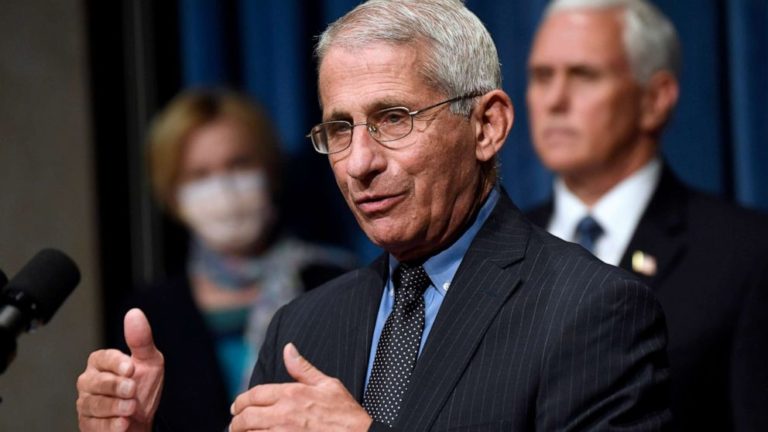 Fauci optimista por vacuna desarrollada en Massachusetts