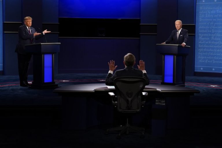 Caótico primer debate presidencial tras constantes interrupciones de Trump
