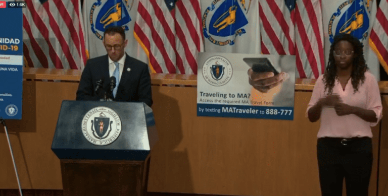 Conferencia de prensa Gov. Baker