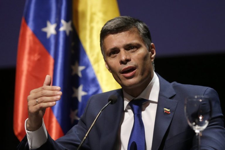Desde España, López promete luchar para liberar a Venezuela