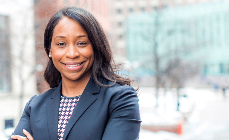 Andrea Campbell: Quiere ser la primera Alcaldesa de Boston