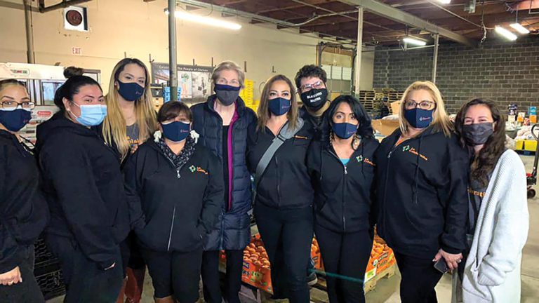 La Colaborativa es un centro de vacunación modelo