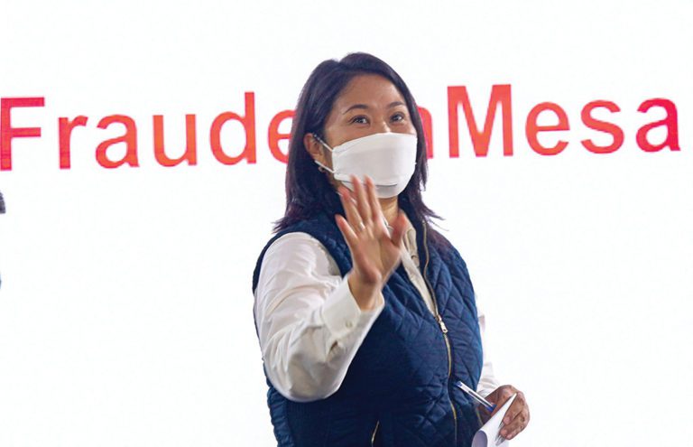 Keiko Fujimori denuncia fraude