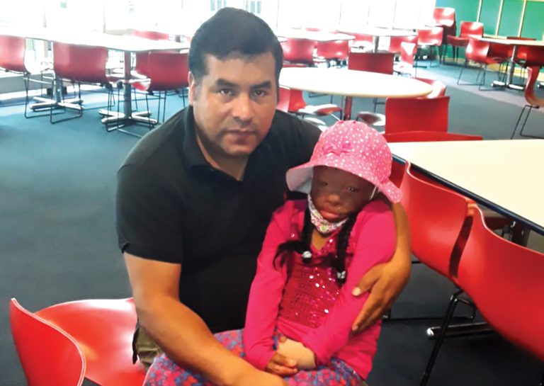 “Mi pequeña hija está  volviendo a la vida”
