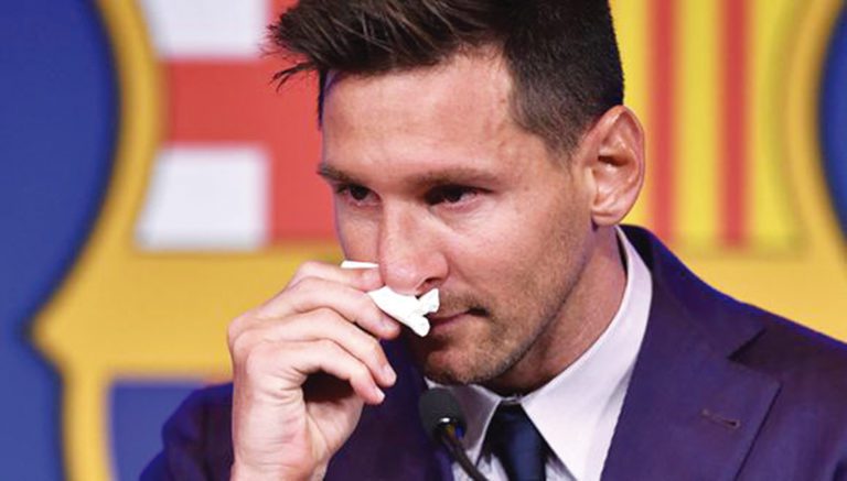 El adiós de Leo Messi