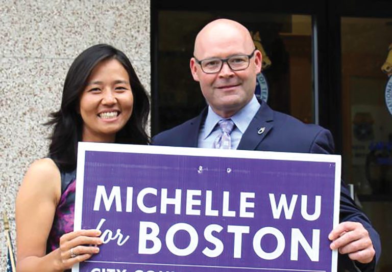 Demócratas del Distrito 5 apoyan a Michelle Wu para alcaldesa