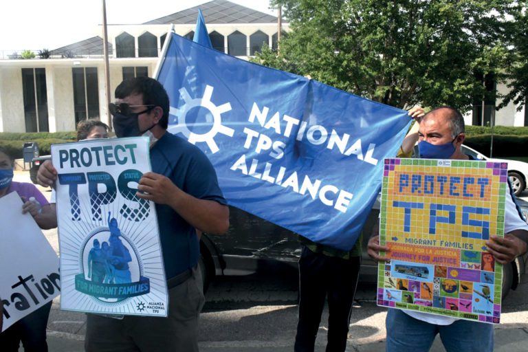 Gran marcha por el TPS