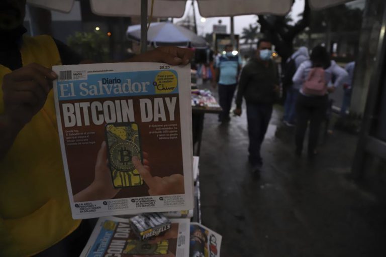 El Salvador adopta el bitcoin como moneda de curso legal