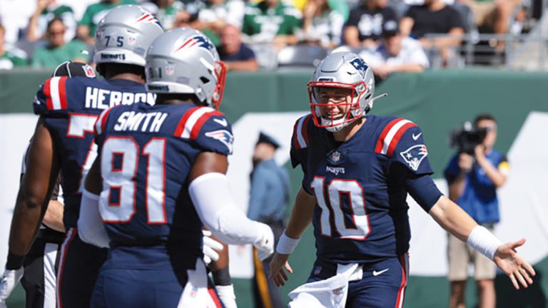 Los Patriots y su primer triunfo
