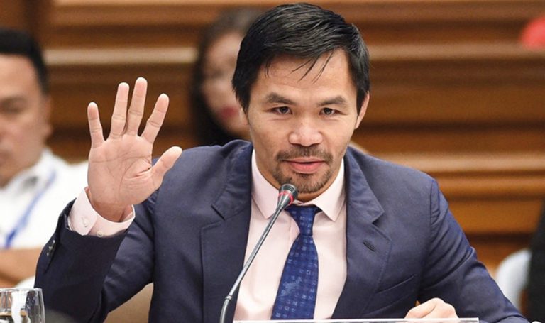 Manny Pacquiao quiere ser presidente de Filipinas