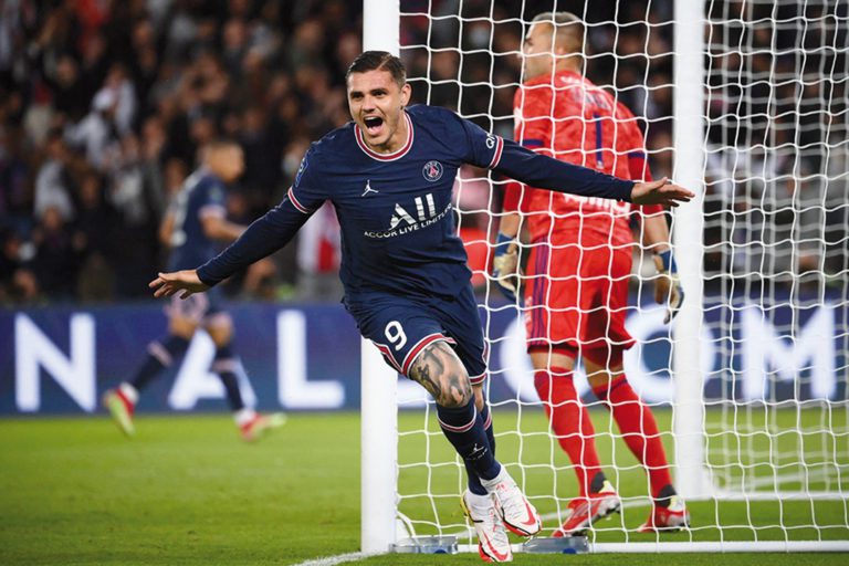 PSG venció a Lyon con gol de Icardi