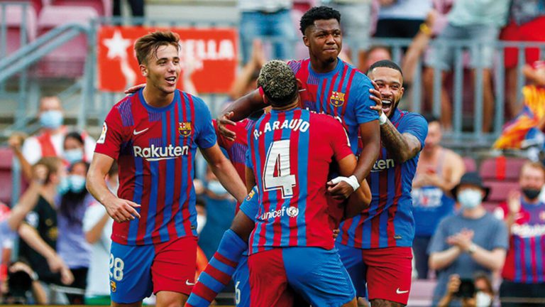 Barcelona recupera la sonrisa