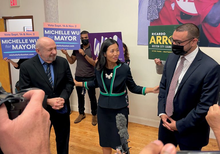 Los Arroyo le dan su apoyo a Michelle Wu