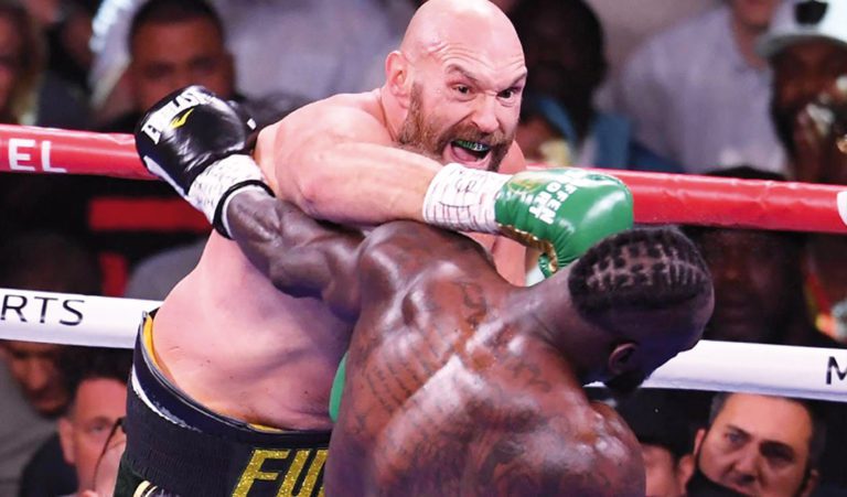 Soberbio nocaut de Tyson Fury