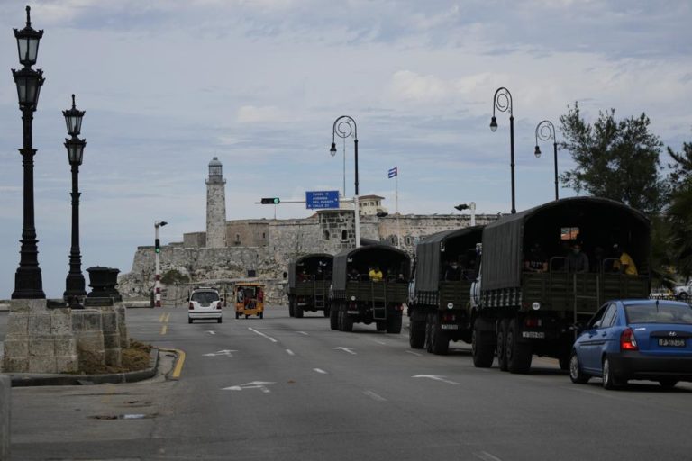 Cuba: Frustran marcha de activistas opositores