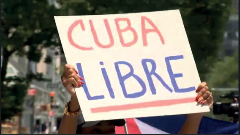 Gran demostración en Boston por una Cuba libre