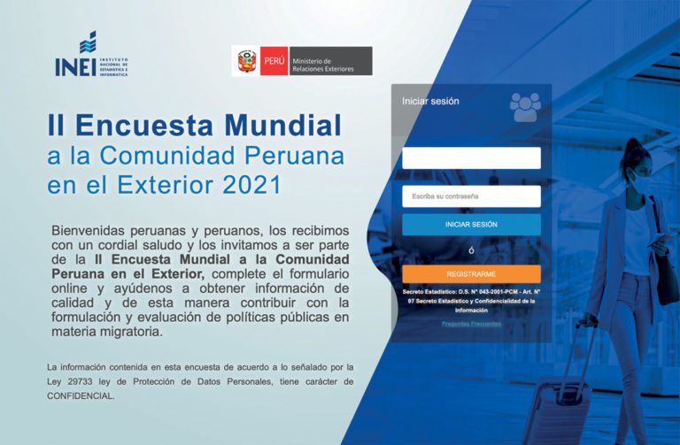 II encuesta mundial a la comunidad peruana