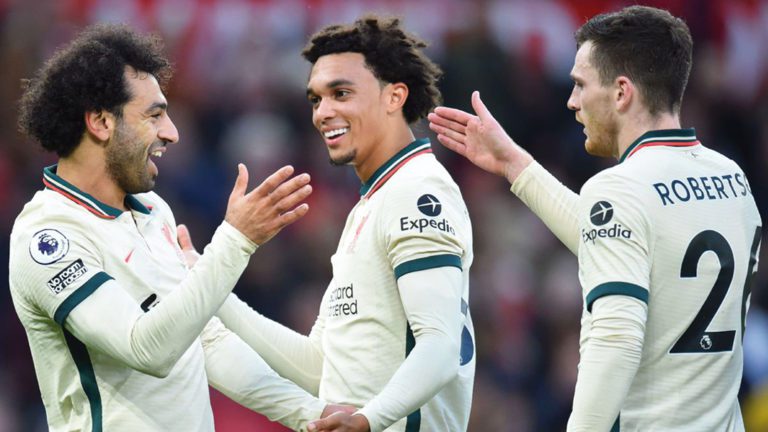 Liverpool goleó al Manchester United