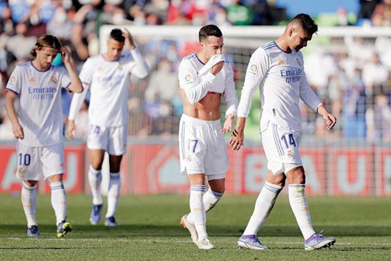 ¡El líder tropezó! Real Madrid perdió en su visita a Getafe