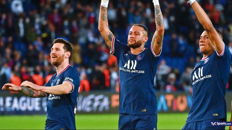 PSG en picada con Messi-Neymar-Mbappé