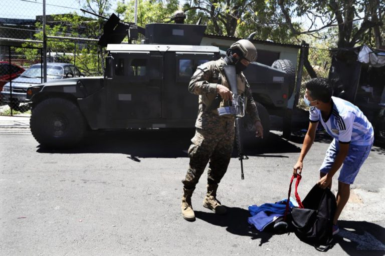El Salvador intensifica su lucha contra las pandillas