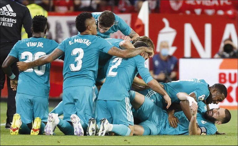 Épica remontada del Real Madrid