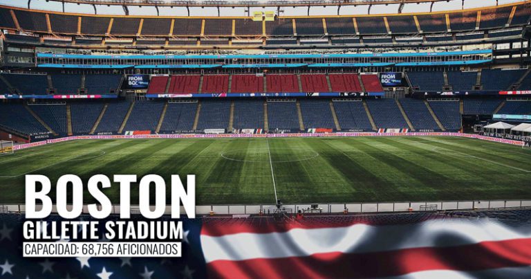 Boston será una de las sedes del Mundial de Fútbol 2026