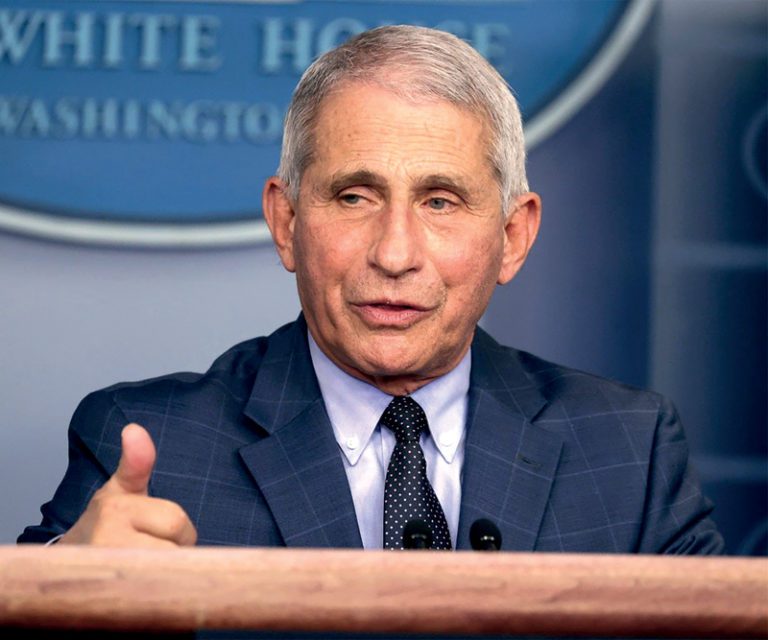 Fauci se infectó con COVID-19