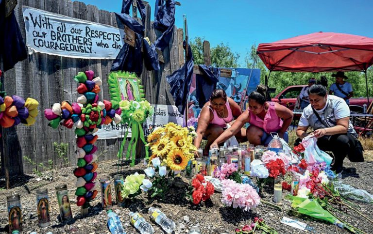 Horrible tragedia, 53 inmigrantes mueren en la frontera