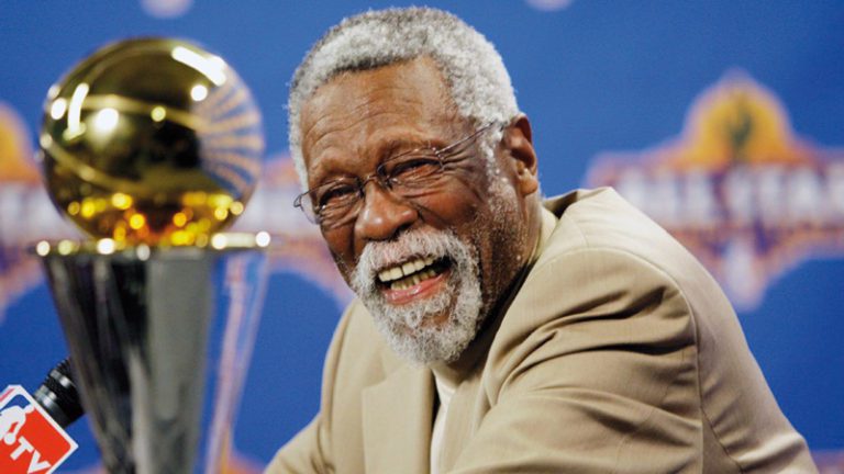 Murió Bill Russel, leyenda de la NBA