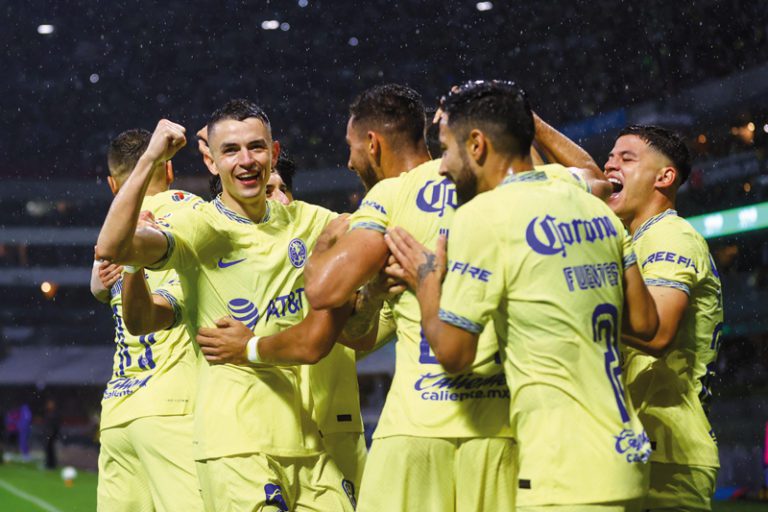 América goleó 7-0 al Cruz Azul