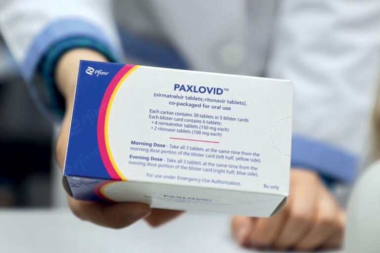 Cuidado con Paxlovid  contra el COVID-19