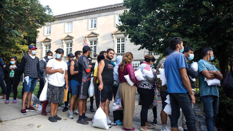 Escándalo por inmigrantes venezolanos