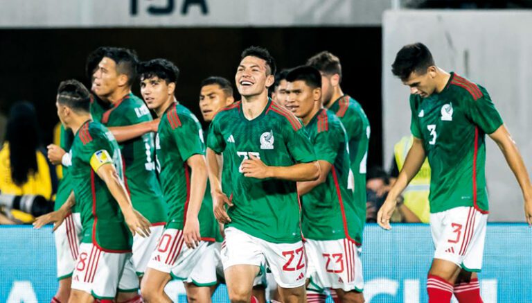Selección Mexicana anotó triunfo ante Perú