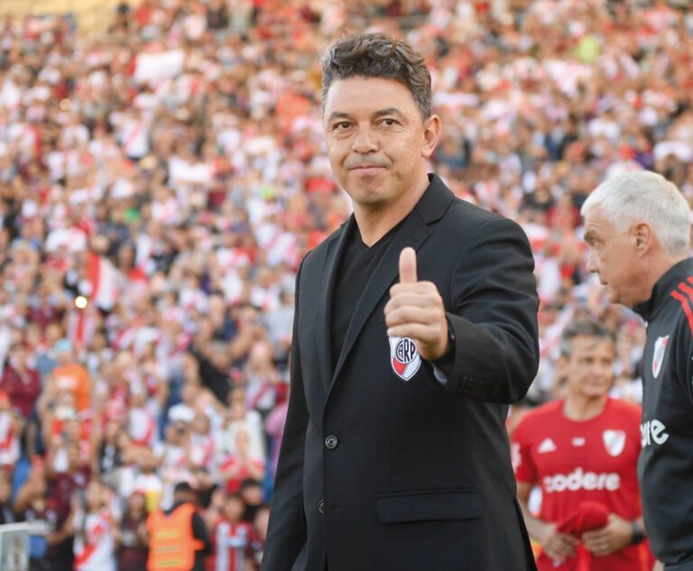 Marcelo Gallardo se despidió de River Plate