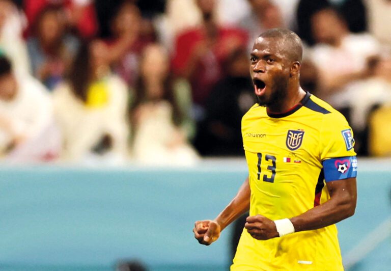Enner Valencia, héroe del Ecuador