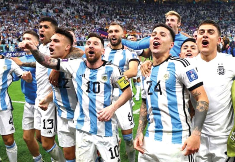 Argentina en la final Para Campeón Mundial
