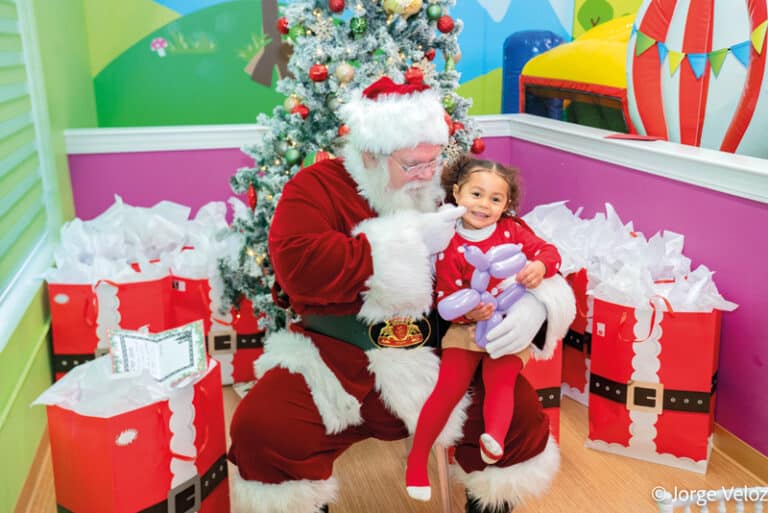 Divertida fiesta de Navidad