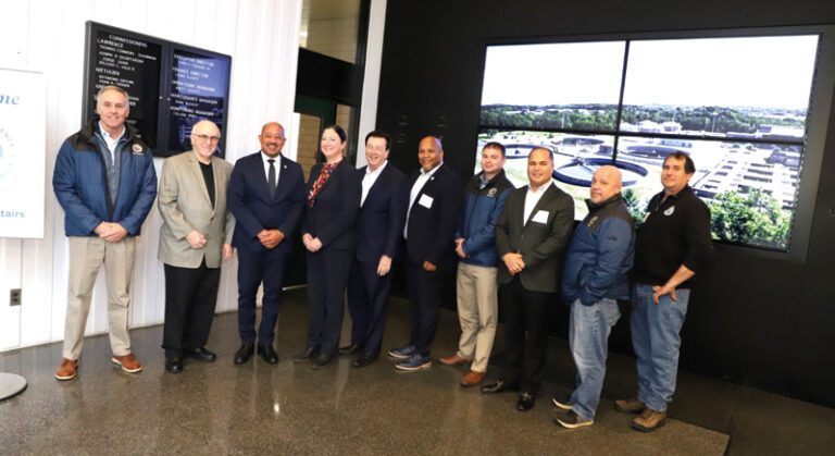 Visita planta de tratamiento de aguas residuales