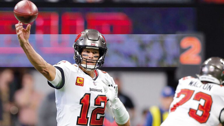 Tom Brady rompe su propia marca