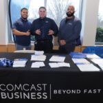 Comcast: The Comcast team made a great impression and provided a friendly table.
