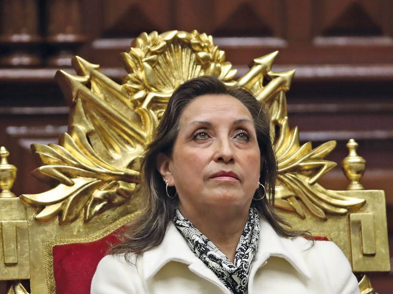 Presidenta de Peru Dina Boluarte