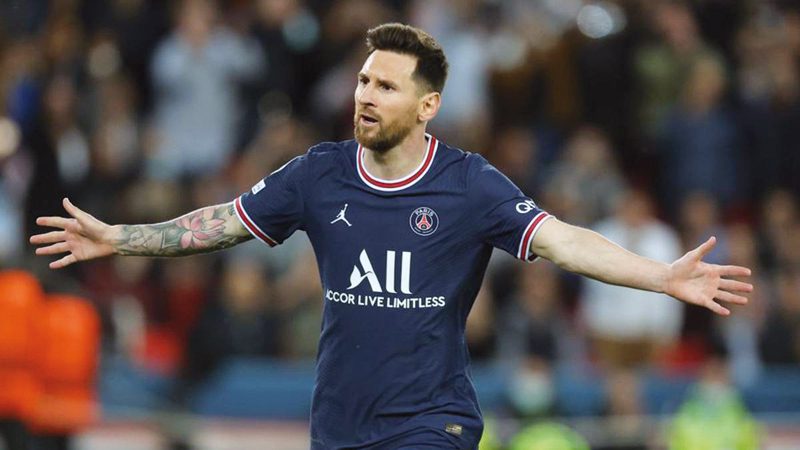 Lionel Messi jugador de PSG
